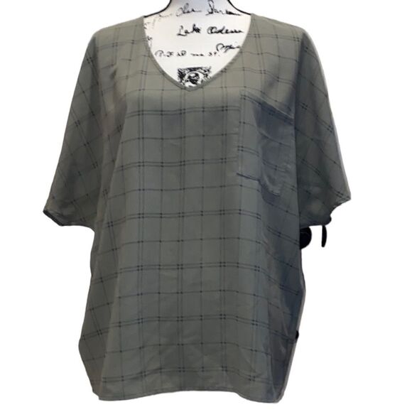 La Miel Women’s Career Wear Popover Top Size M - Picture 2 of 10